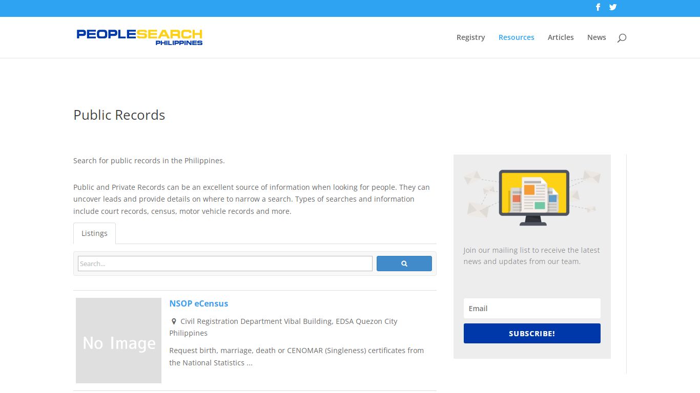 Public Records | People Search Philippines