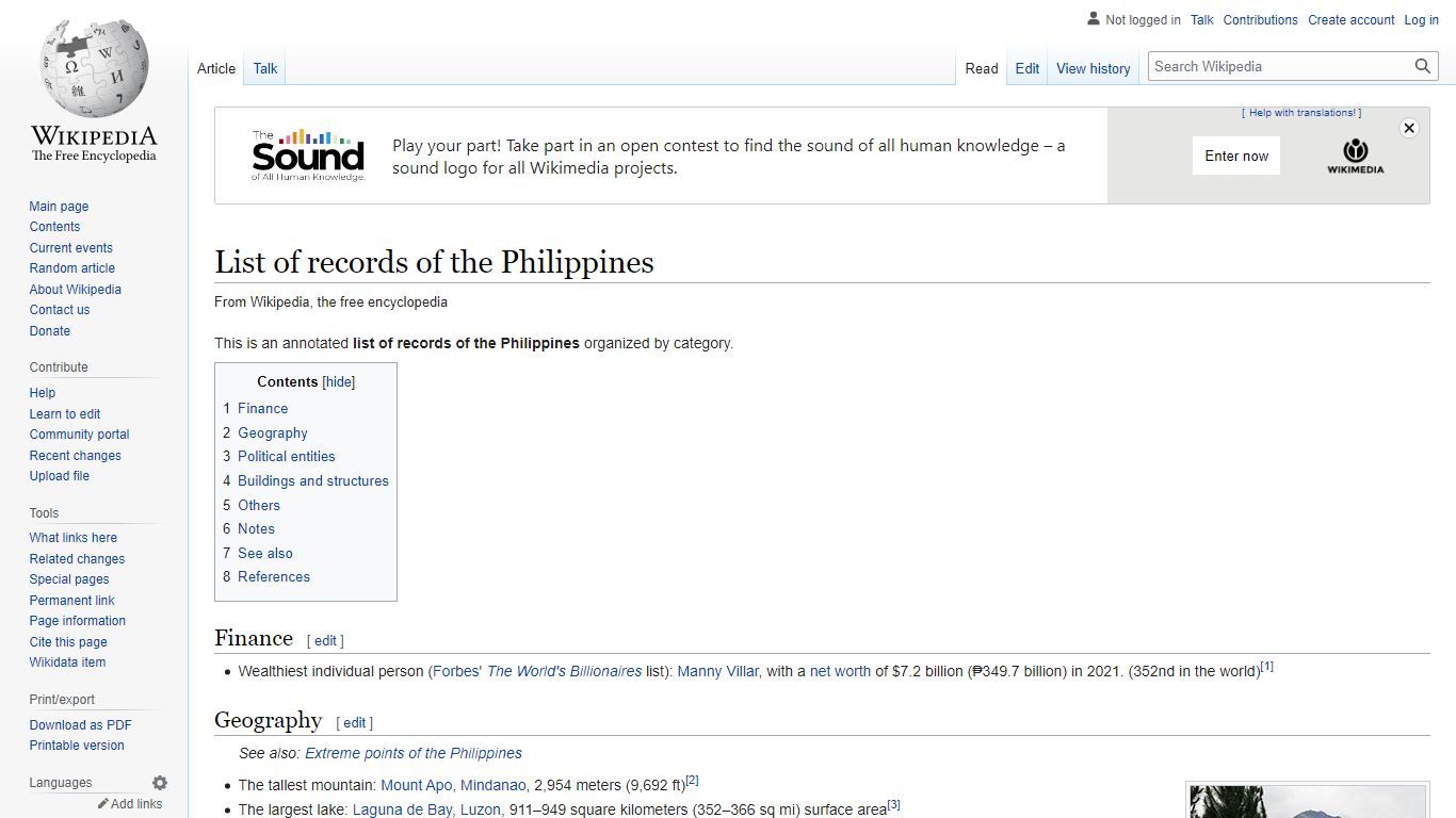 List of records of the Philippines - Wikipedia